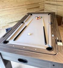 Image of 6ft pool table with Multi Games
