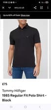 Image of Tommy Hilfiger 1985 Polo Shirt Core, Regular Fit, Desert Sky Blue, M