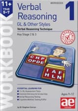 Image of 11+ Verbal Reasoning Year 5-7 GL & Other Styles Workbook 1: Verbal Reasoning Tec