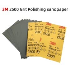 Image of 3M 401Q Beauty Sandpaper 2500 Grit Water Ground Fine Polishing Sandpaper