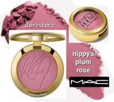 Image of MAC Whitney Houston Powder Blush *NIPPY'S PLUM ROSE* / .21 oz / New in box