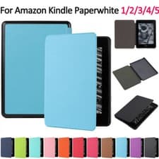 Image of For Amazon Kindle Paperwhite 1 2 3 4 5/6/7/10/11th Gen Magnetic Smart Case Cover