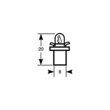 Image of RING - R509T - INDICATOR & PANEL - BLACK CAP - B8.5