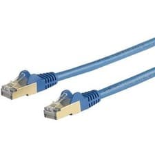 Image of Startech 10M Cat6A Ethernet Cable Blue Rj45 Snagless Connectors Cat6A Stp Cord C