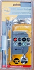 Image of Yale British Standard 5 Lever Deadlock P-M562-CH-67 Chrome # MAXIMUM SECURITY #