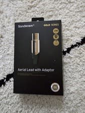 Image of SANDSTROM AV GOLD SERIES Aerial Lead with Adapter -S2AER315- 2M