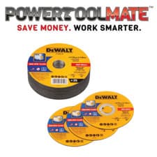 Image of Dewalt DT20593 115mm 4.5" 1mm Thin INOX Metal Cutting Disc 22mm Flat x 25 Pack