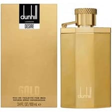 Image of DUNHILL DESIRE GOLD FOR HIM 100ML EDT SPRAY | NEW & SEALED | FREE P&P | UK