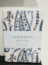 Image of SANDERSON OPTIONS King Blue Jamilia Duvet Cover Set