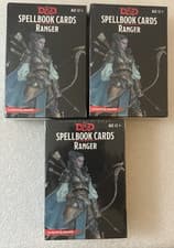 Image of D&D 5th Ed: Spellbook Cards - Ranger (2nd Edition) - x3 Boxes New Sealed