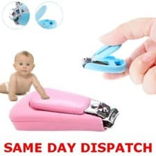 Image of Prima Baby Nail Clipper With Catcher Safe & Effective Kid Manicure Newborn Care