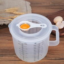 Image of Large 2.5 Litre Plastic Measuring Jug Set Large With Handle Scale Kitchen Cup UK