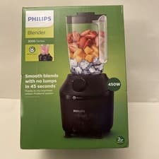 Image of Philips Series 3000 HR2041/01 Blender 450W ProBlend 1.9L Black New