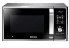 Image of Samsung MS23F301TAS 23L 800W Solo Microwave Silver Ceramic Eco