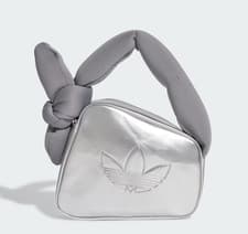 Image of adidas Originals Mini Airline Bag Women Lifestyle Casual Hand Bag Silver JC6010