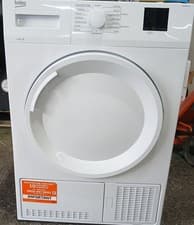 Image of Beko DTKCE80021W 8 Kg Condenser Fornt-LoadingTumble Dryer - White