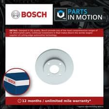 Image of 2x Brake Discs Pair Vented Front 262mm 0986479F70 Bosch Set 2095058 BD2815 New