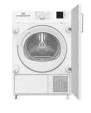 Image of Beko 8kg Integrated Heat Pump Tumble Dryer - White DTIKP81131W