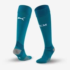 Image of AC Milan Third Football Socks 2020/21 BNIB Puma Large UK 9-11