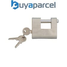 Image of Faithfull Brass Shutter Padlock 60mm FAIPLB60SHUT