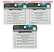Image of Ardell Professional 56 Individual Lashes Flare/Knotted Black- Fast UK Post!