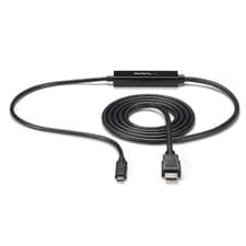 Image of StarTech USB-C to HDMI Adapter Cable 2m/6ft 4K CDP2HDMM2MB DisplayPort Alt Mode