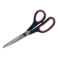 Image of 5 Star Office Scissors 210mm with Rubber Handles Stainless Steel Blades