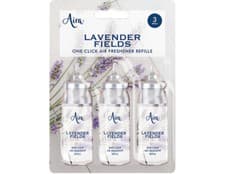 Image of 3pk Air Freshener One Click Instant Refills Lavender Ocean Breeze Vanilla Aira