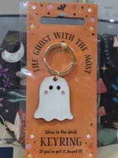 Image of Something Different - Glow In The Dark Ghost With The Most Keyring (NEW)