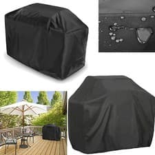Image of XL 200CM BBQ COVER WATERPROOF GARDEN BARBECUE GRILL HEAVY DUTY PROTECTOR OUTDOOR