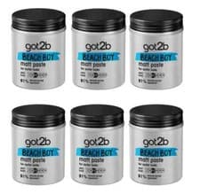 Image of Schwarzkopf 6x GOT2b Beach Matt Paste 100 ML Surfer Look Hairstyles CHILLED