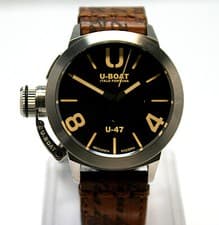 Image of U-Boat 8105 Classico U-47 Automatic Ref.: 8105 black new and unworn