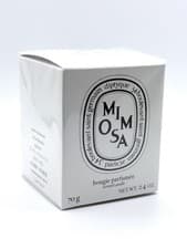 Image of Diptyque Small Mimosa Scented Candle 70g Bougie Parfumee Fresh Floral Space NK