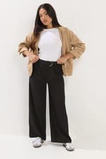 Image of PixieGirl Petite Women's Belted Wide Leg Trousers