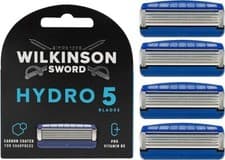 Image of Wilkinson Sword Hydro 5 Carbon Coated Hydrating Gel & Precision Trimmer 4 Blades