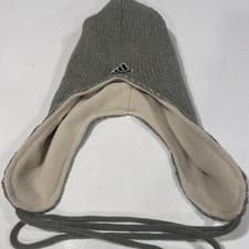Image of NWT Adidas Stocking Cap Winter Beanie Hat Geometric Design Embroidered Logo
