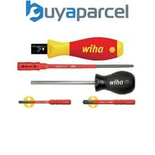 Image of Wiha 38074 TorqueVario®-S electric Screwdriver Set, 5 Piece WHA38074