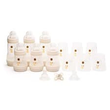 Image of MAM Easy Start Anti-Colic Bottle Set Large BPA-Free Self-Sterilising Newborn Set
