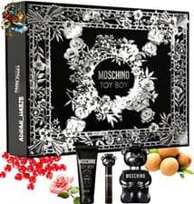 Image of MOSCHINO TOY BOY 100ML EDP + 10ML EDP + 100ML SHOWER GEL GIFT SET NEW & BOXED