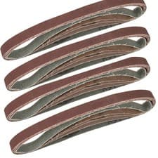 Image of 20 Pack Power File Sanding Belts 457mm x 13mm - Mixed Grit