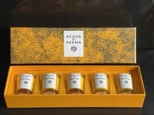 Image of ACQUA DI PARMA Candle Set Of 5 NEW UNUSED