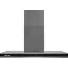 Image of Russell Hobbs RHGCH903DS 90cm Flat Chimney Cooker Hood Dark Steel RRP £259!!!