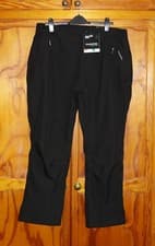 Image of Craghoppers men’s Kiwi winterland trousers waterproof pants Black Size XXL BNWT