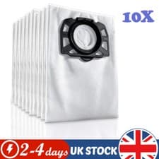 Image of 10x Fleece Filter Bags Replacement for Karcher WD4 WD5 WD5 / Premium MV4 MV5 MV6