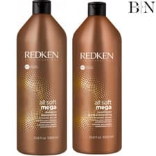 Image of Redken All Soft Mega Curl 1000ml Shampoo + Conditioner
