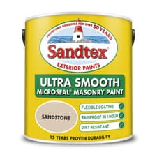 Image of Sandtex Masonry Paint, Sandtex Filler, All Colours, 2.5L, 1 Litre, 500g