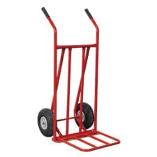 Image of Sealey Folding Sack Truck Tubular Steel With Pneumatic Tyres 150kg CST800