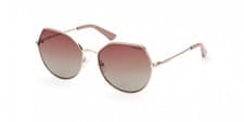Image of Guess GU7867 Shiny pale gold 58/18/140 WOMAN Sunglasses
