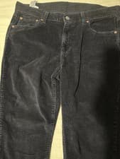 Image of Levi’s 511 corduroy pants Men’s True Fit 31x30 Black Straight Casual Prep