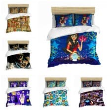 Image of 3D Print Tarot Card Bedding Set 3PCS Duvet Pillowcase Quilt Cover All Size BH